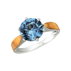 Серебряное кольцо Иволга