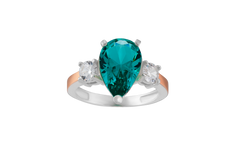 Серебряное кольцо Монако