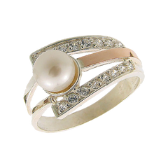 Серебряное кольцо Эскорт