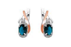 Серебряные серьги Интрига