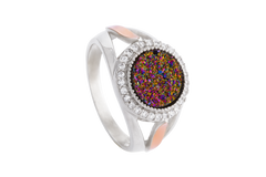 Серебряное кольцо Прованс